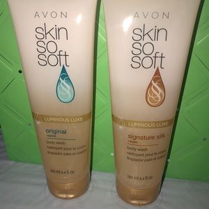 Avon Skin so soft luminous luxe body wash